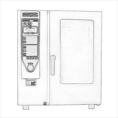 ../frankl24shop/Kombidämpfer 101 10 GN 1_1 (32A) - ohne Wasseranschluss ohne Untergestell
